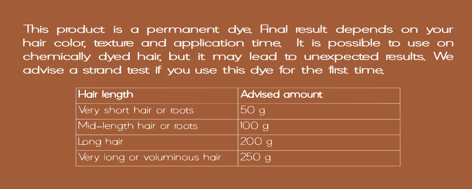 Pure henna plant based hair dye for auburn red tones and healthy hair